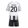 Camisa de Futebol Juventus Lois Openda #20 Equipamento Principal Infantil 2025-26 Manga Curta (+ Calças curtas) Camisa de Futebol Juventus Lois Openda #20 Equipamento Principal Infantil 2025-26 Manga Curta (+ Calças curtas)